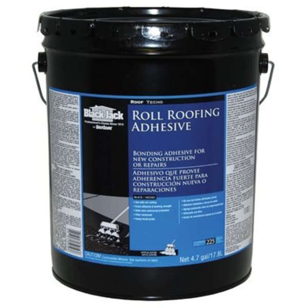 Black Jack Roll Roofing Adhesive Gloss Black Asphalt 5 gal Black 6150-9-30